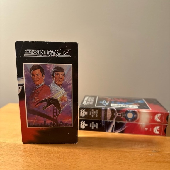 3 VHS Star Trek (2: Wrath of Khan, 3: The Search for Spork, 4: The Voyage Home) - Picture 12 of 15